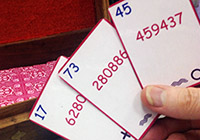 Télépathie simulée pour lire des nombres & des signes choisit au hasard